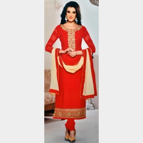 Vinay’s Ethnic ShalwarKamiz and Dupatta Georgette with all over Body Embroidered